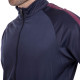 Костюм спортивний кофта на блискавці та штани LIDONG LD-6806-6803K-N L-3XL темно-синій-бордовий