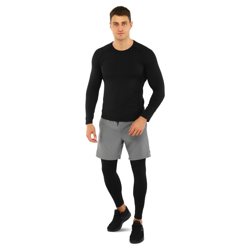 Компресійні штани тайтси з шортами 2в1 LIDONG LD-B44C M-3XL кольори в асортименті