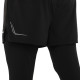 Компресійні штани тайтси з шортами 2в1 LIDONG LD-B64C M-3XL кольори в асортименті