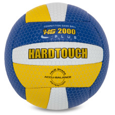 М'яч волейбольний HARD TOUCH LG-2086 №5 PU синій-жовтий-білий