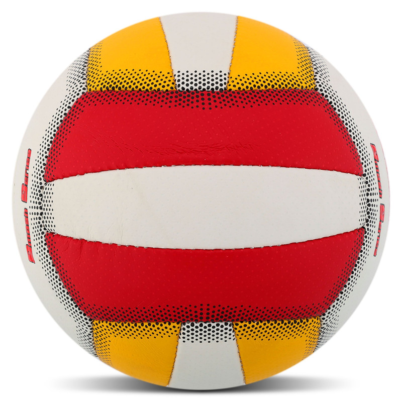 М'яч волейбольний BALLONSTAR LG-2088 №5 PU червоний-жовтий-білий
