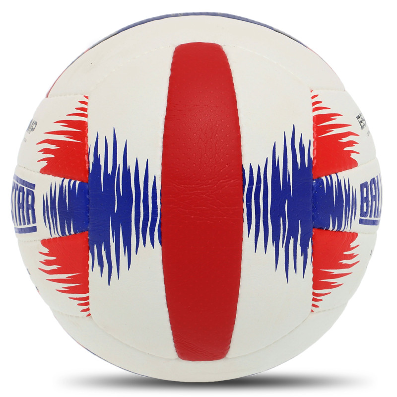 М'яч волейбольний BALLONSTAR LG-2089 №5 PU білий-синій-червоний