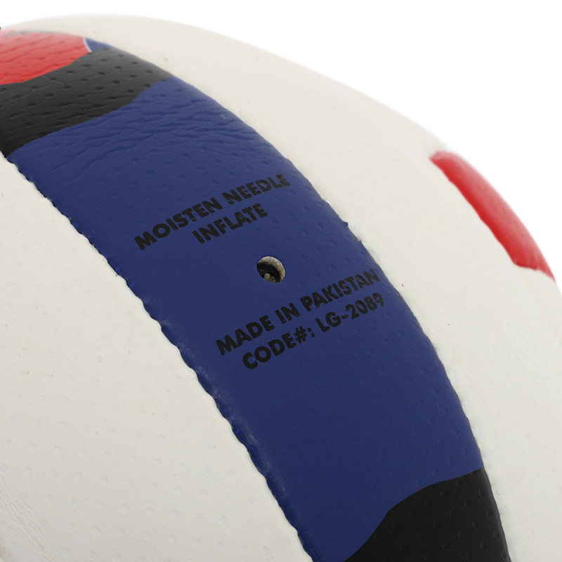 М'яч волейбольний BALLONSTAR LG-2089 №5 PU білий-синій-червоний