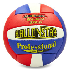 М'яч волейбольний BALLONSTAR LG0164 №5 PU синій-червоний-білий