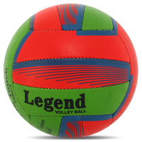 М'яч волейбольний LEGEND LG0714 №5 PU червоно-зелений-синій