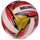 М'яч волейбольний BALLONSTAR LG3507 №5 PU червоний-білий-золотий