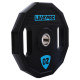 Блини диски поліуретанові 2 Handle металева втулка LiveUp LP8023-20 ø51мм 20кг чорний