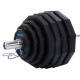 Блини диски поліуретанові 2 Handle металева втулка LiveUp LP8023-25 ​​ø51мм 25кг чорний