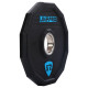 Блини диски поліуретанові 2 Handle металева втулка LiveUp LP8023-2_5 ø51мм 2,5кг чорний