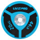 Бамперні диски поліуретанові Bumper Plates LiveUp LP8027-20 ø50.5мм 20кг синій-чорний