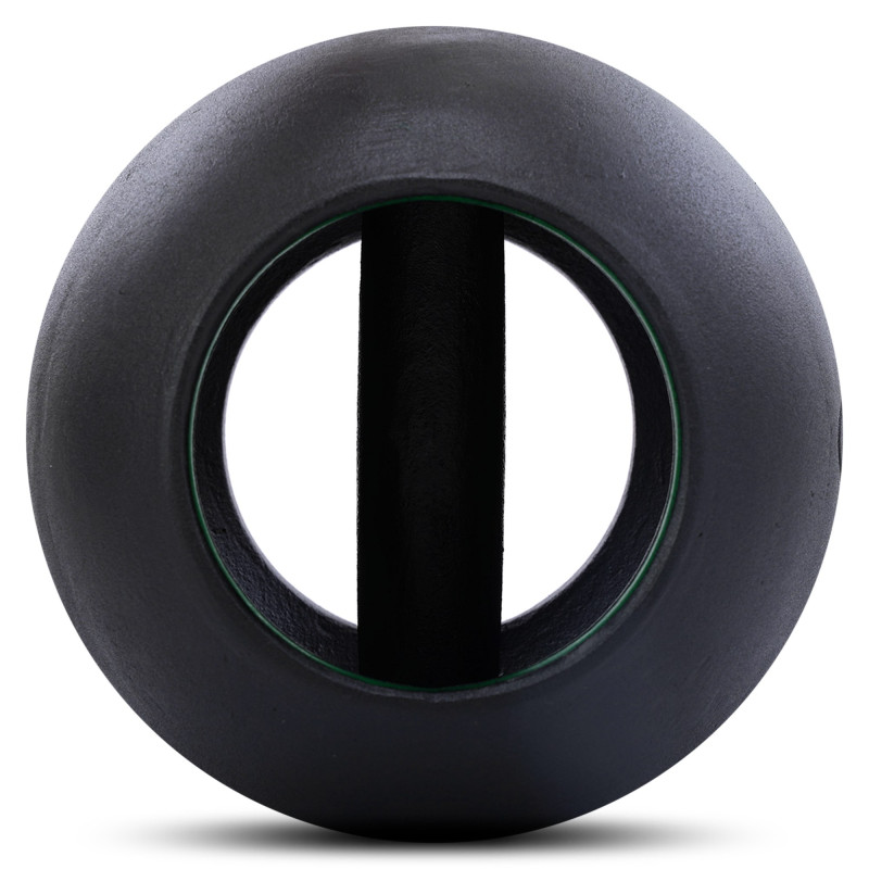 Гиря-дзвін чавунна пофарбована BALL BELL LiveUp LP8047-18LB вага 8кг чорний