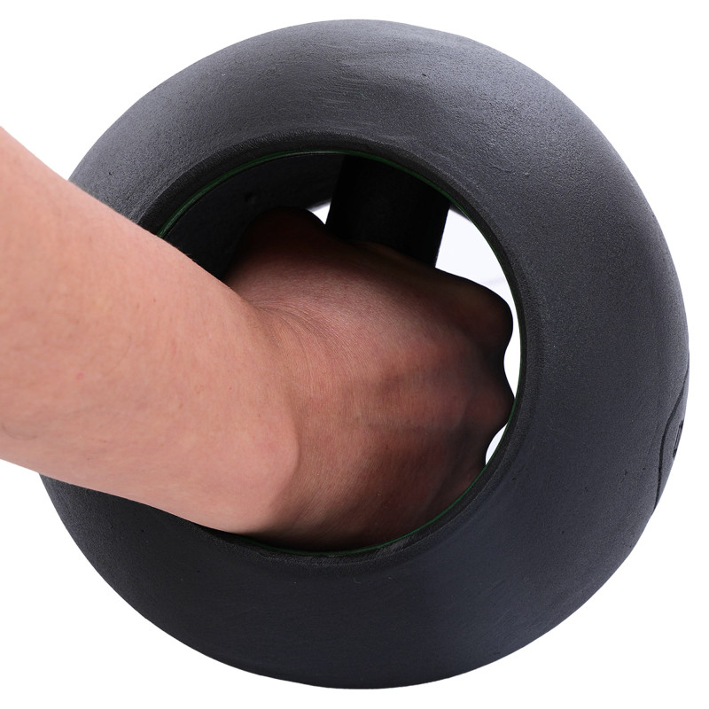 Гиря-дзвін чавунна пофарбована BALL BELL LiveUp LP8047-18LB вага 8кг чорний
