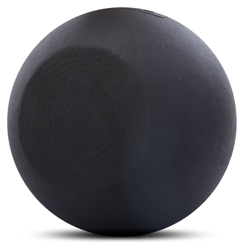 Гиря-дзвін чавунна пофарбована BALL BELL LiveUp LP8047-35LB вага 16кг чорний