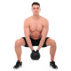 Гиря-дзвін чавунна пофарбована BALL BELL LiveUp LP8047-35LB вага 16кг чорний