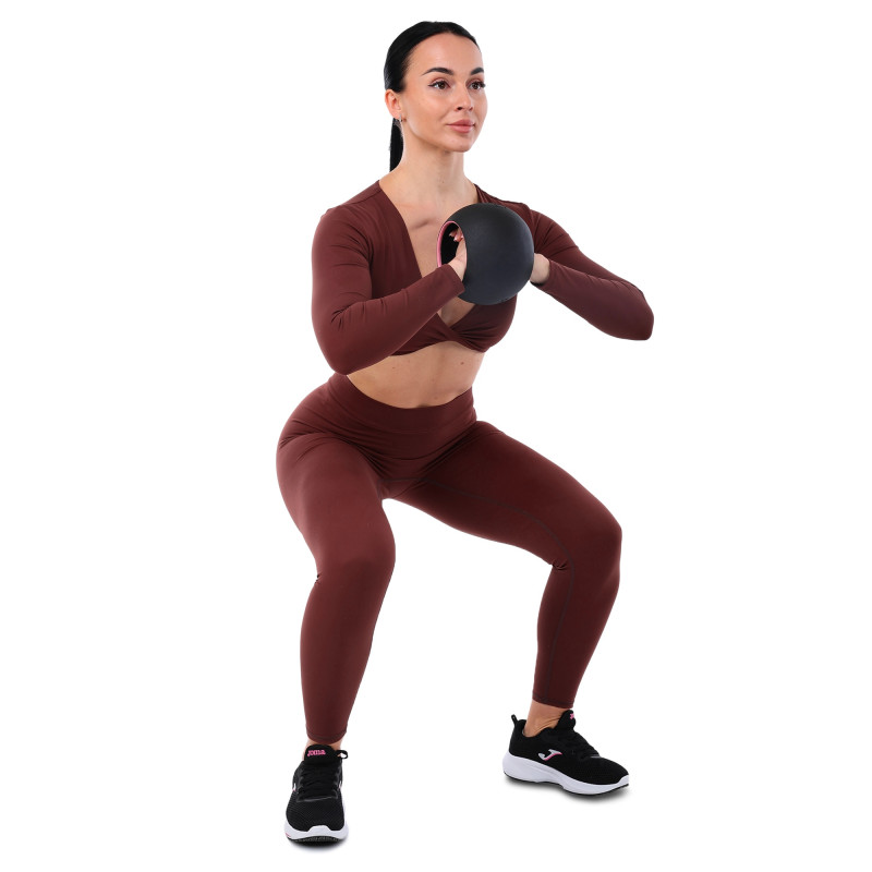 Гиря-дзвін чавунна пофарбована BALL BELL LiveUp LP8047-9LB вага 4кг чорний