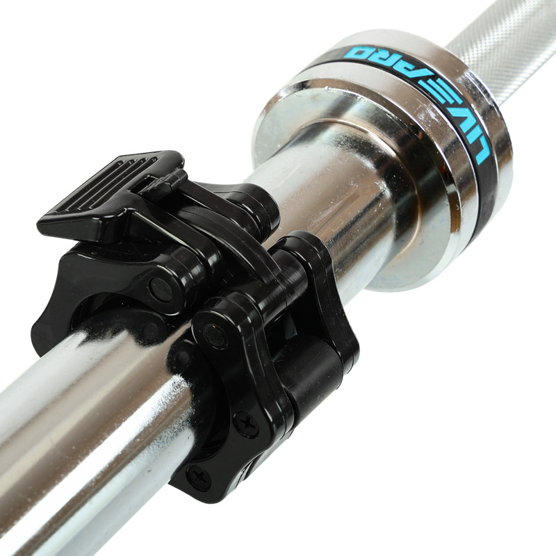 Замки швидкознімні для грифа Lock-Jaw PRO LiveUp LP8061 2шт діаметр-50мм чорний