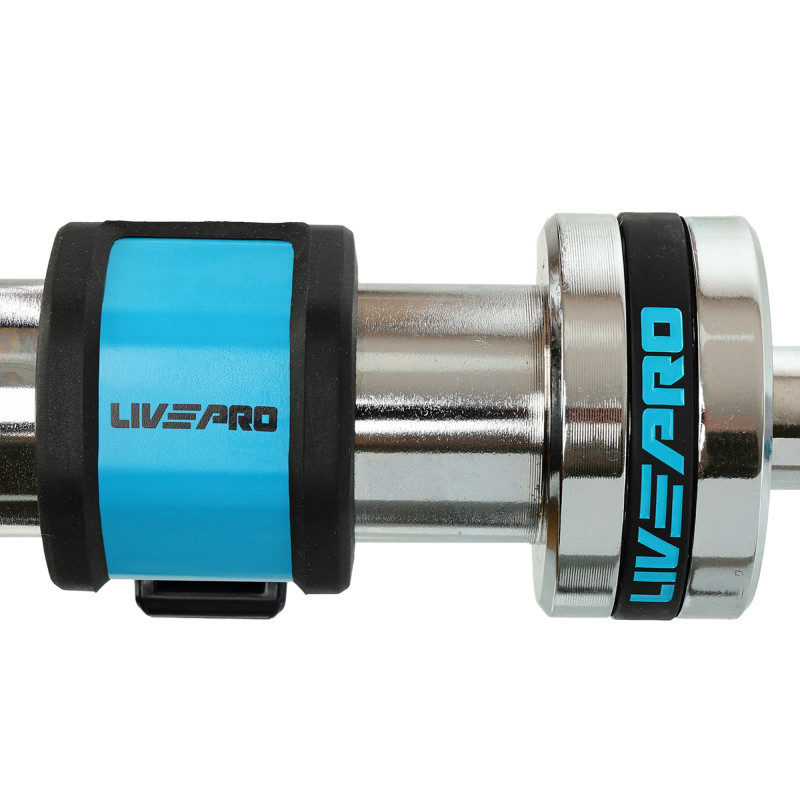 Замки швидкознімні для грифа Lock-Jaw PRO LiveUp LP8062 2шт діаметр-50мм чорний