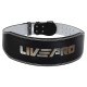 Пояс атлетичний шкіряний LiveUp LP8067 спинка-15см, розмір-M-L чорний