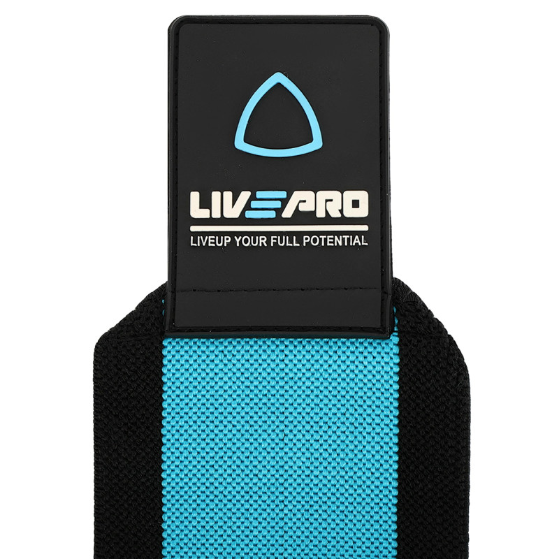 Бинти кистьові для жиму LiveUp LP8090 2шт чорний-синій