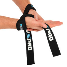 Лямки для тяги LIFTING STRAP LiveUp LP8092 2шт чорний