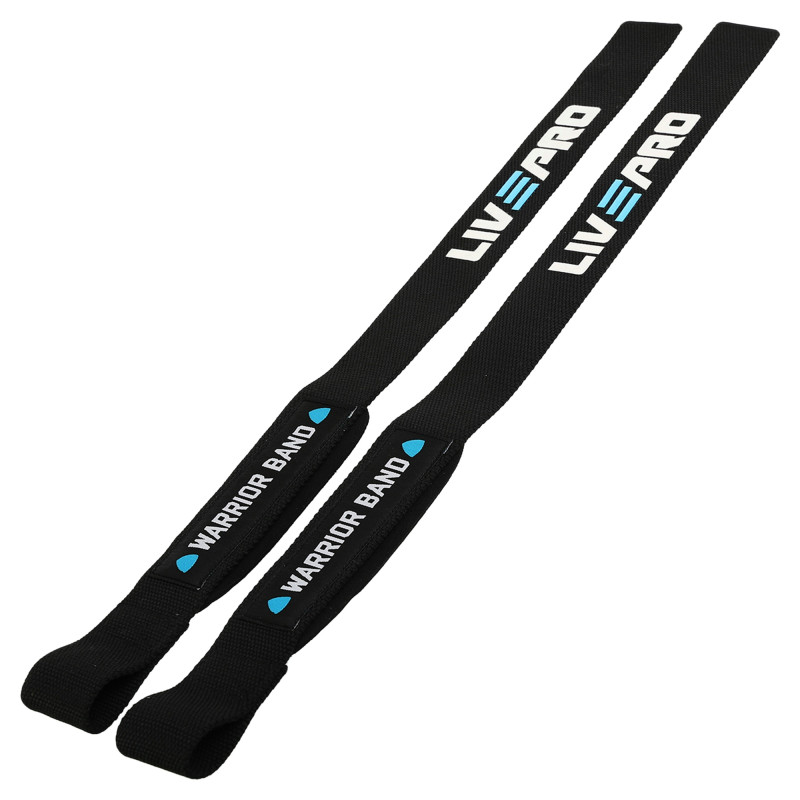 Лямки для тяги LIFTING STRAP LiveUp LP8092 2шт чорний
