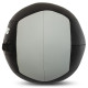 М'яч набивний медичний для кросфіту WALL BALL LiveUp LP8100-8 8кг чорний-сірий