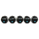 М'яч набивний медичний для кросфіту WALL BALL LiveUp LP8100-8 8кг чорний-сірий