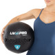 М'яч набивний медичний для кросфіту WALL BALL LiveUp LP8103-4 4кг чорний