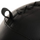 М'яч набивний медичний для кросфіту WALL BALL LiveUp LP8103-5 5кг чорний