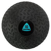 Слембол м'яч набивний для кросфіту та фітнесу Slam Ball LiveUp LP8105-10 10кг чорний