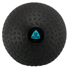 Слембол м'яч набивний для кросфіту та фітнесу Slam Ball LiveUp LP8105-12 12кг чорний