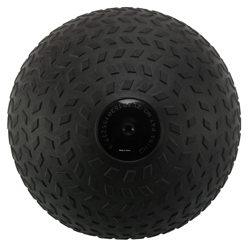 Слембол м'яч набивний для кросфіту та фітнесу Slam Ball LiveUp LP8105-12 12кг чорний