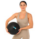 Слембол м'яч набивний для кросфіту та фітнесу Slam Ball LiveUp LP8105-12 12кг чорний