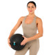 Слембол м'яч набивний для кросфіту та фітнесу Slam Ball LiveUp LP8105-20 20кг чорний