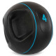 Медбол м'яч медичний дворучний з хватами LiveUp Medicine Ball LP8111-4 4кг чорний