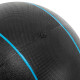 Медбол м'яч медичний дворучний з хватами LiveUp Medicine Ball LP8111-7 7кг чорний