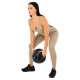 Медбол м'яч медичний дворучний з хватами LiveUp Medicine Ball LP8111-8 8кг чорний