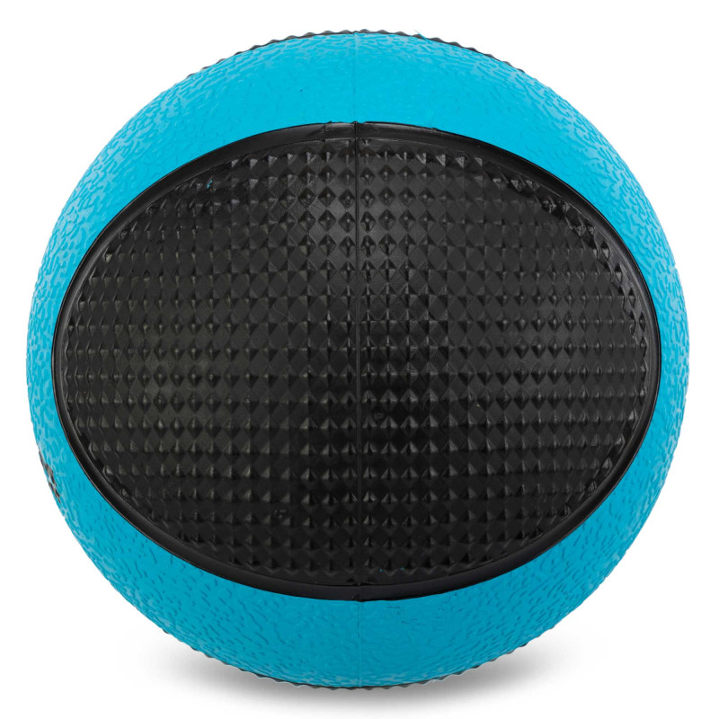 М'яч медичний медбол Medicine Ball LiveUp LP8112-1 1 кг чорний-синій