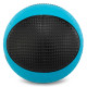М'яч медичний медбол Medicine Ball LiveUp LP8112-1 1 кг чорний-синій
