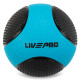 М'яч медичний медбол Medicine Ball LiveUp LP8112-1 1 кг чорний-синій