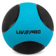 М'яч медичний медбол Medicine Ball LiveUp LP8112-10 10кг чорний-синій