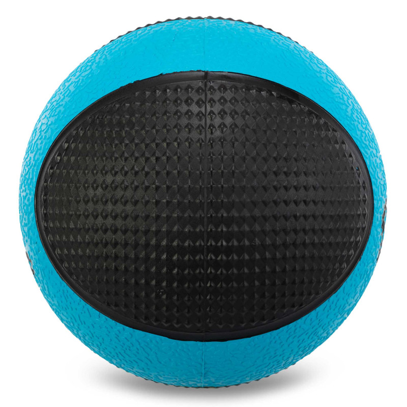 М'яч медичний медбол Medicine Ball LiveUp LP8112-2 2 кг чорний-синій