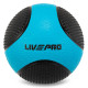 М'яч медичний медбол Medicine Ball LiveUp LP8112-2 2 кг чорний-синій