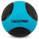 М'яч медичний медбол Medicine Ball LiveUp LP8112-5 5кг чорний-синій
