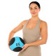 М'яч медичний медбол Medicine Ball LiveUp LP8112-5 5кг чорний-синій