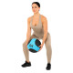 М'яч медичний медбол Medicine Ball LiveUp LP8112-8 8кг чорний-синій