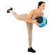 М'яч медичний медбол Medicine Ball LiveUp LP8112-8 8кг чорний-синій