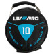 Мішок обтяжувач для функціонального тренінгу Power Bag LiveUp LP8120-10 10кг чорний-сірий