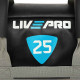 Мішок обтяжувач для функціонального тренінгу Power Bag LiveUp LP8120-25 25кг чорний-сірий