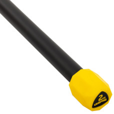 Бодібар Body Bar LiveUp LP8145-2 вага 2кг чорний-жовтий
